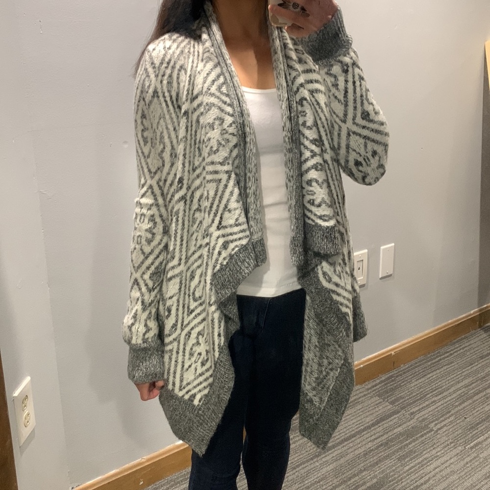 New Abercrombie wool blend cardigan in size xs/s - Picture 1 of 6